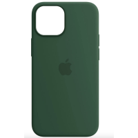 Шкіряний чохол Leather Case (AA Plus) with MagSafe для Apple iPhone 14 Pro Max (6.7") (Pine green)