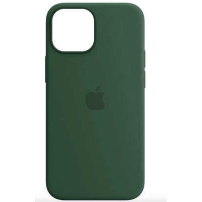 Шкіряний чохол Leather Case (AA Plus) with MagSafe для Apple iPhone 14 Pro Max (6.7") (Pine green)