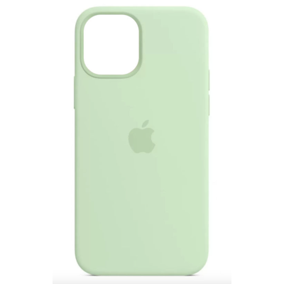 Чохол Silicone Case Full Protective (AA) для Apple iPhone 12 Pro / 12 (6.1") Pistachio