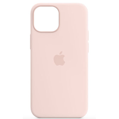 Чохол Silicone Case Full Protective (AA) для Apple iPhone 12 Pro / 12 (6.1") Chalk Pink
