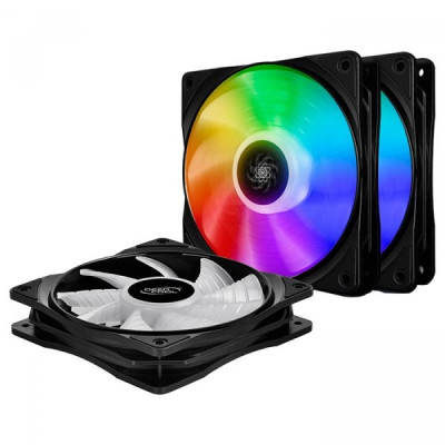 Вентилятор Deepcool CF 120 Three Pack (DP-FA-RGB-CF120-3)