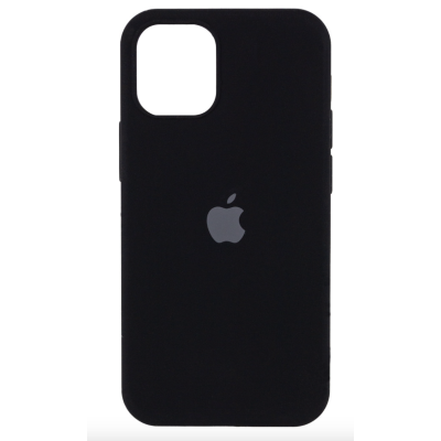 Чохол Silicone Case Full Protective (AA) для Apple iPhone 14 Pro (6.1") (Чорний / Black)