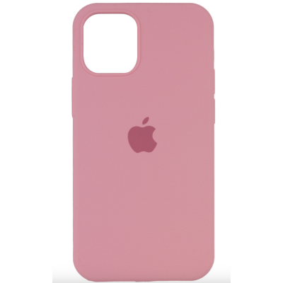 Чохол Silicone Case Full Protective (AA) для Apple iPhone 14 Pro Max (6.7") (Рожевий / Light pink)