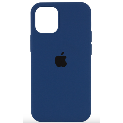 Чохол Silicone Case Full Protective (AA) для Apple iPhone 14 Pro Max (6.7") (Синій / Navy Blue)