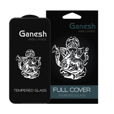 Захисне скло Ganesh (Full Cover) для Apple iPhone 13/13pro/14 (6.1) black