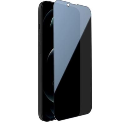 Захисне скло Privacy 5D Matte (full glue) (тех.пак) для Apple iPhone 15 Pro Max (6.7")