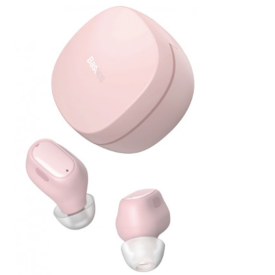 Бездротові Bluetooth Навушники Baseus WM01 Pink