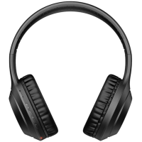 Повнорозмірні накладні навушники Hoco W30 Black