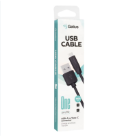 Кабель USB Gelius One GP-UC119 (1m) Type-C Black