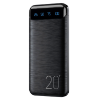 Зовнішній акумулятор (Power Bank) WK WP-163 20000mah Black