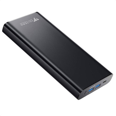 Зовнішній акумулятор (Power Bank) Voltero 26800mAh S25 PD/100W QC/3.0/18W USB-C, USB-Ax2 Black