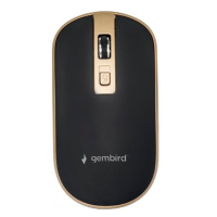 Мишка Gembird MUSW-4B-06-BG Wireless Black-Gold