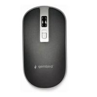 мышь Gembird MUSW-4B-06-BS Wireless Black-Silver