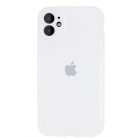 Чохол Silicone Case Full Camera Protective (AA) для Apple iPhone 12 mini (5.4") (Белый / White)