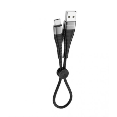 Кабель Borofone BX32 USB - Type-C (3A/0,25м) Black