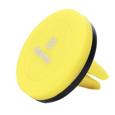 Автотримач Remax Magnetic car phone holder Yellow