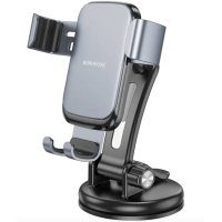 Автотримач BOROFONE BH95 360 suction cup Strong clamping arm Black