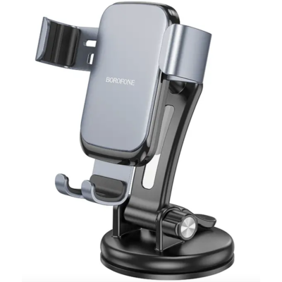 Автотримач BOROFONE BH95 360 suction cup Strong clamping arm Black