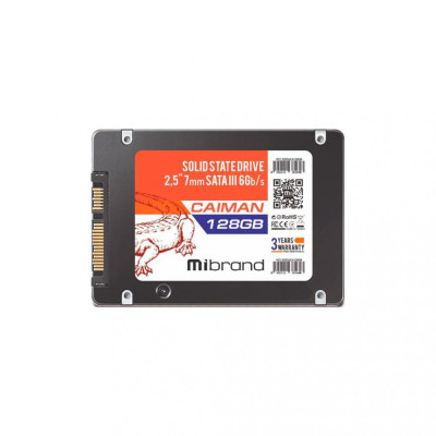 SSD накопичувач Mibrand Caiman 128 GB (MI2.5SSD/CA128GB)