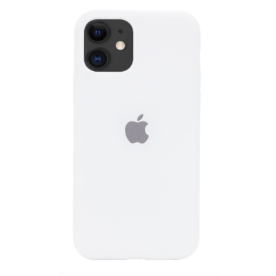 Чохол Silicone case (AA) для Apple iPhone 11 (6.1") (Білий / White)