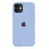 Чехол Silicone case (AA) для Apple iPhone 11 (6.1") (Lilac Blue)