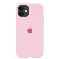Чехол Silicone case (AA) для Apple iPhone 11 (6.1")(Рожевий / Light pink)