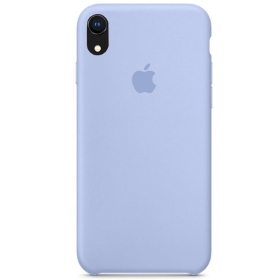 Чохол Silicone case (AA) для Apple iPhone XR (6.1") (Lilac Blue)