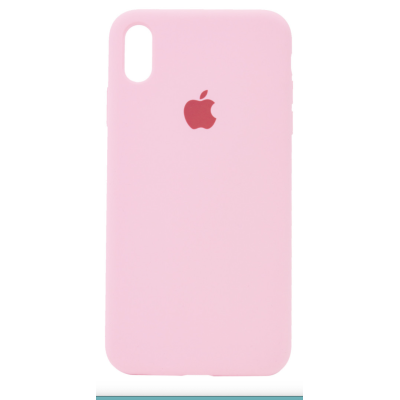 Чохол Silicone case (AA) для Apple iPhone XR (6.1") (Light pink)