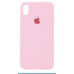 Чохол Silicone case (AA) для Apple iPhone XR (6.1") (Light pink)