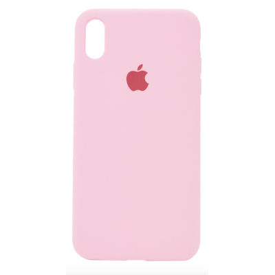 Чохол Silicone case (AA) для Apple iPhone XR (6.1") (Light pink)