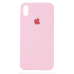 Чохол Silicone case (AA) для Apple iPhone XR (6.1") (Light pink)