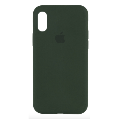 Чехол Silicone case (AA) для Apple iPhone Xr (6.1")(Зелений / Cyprus Green)