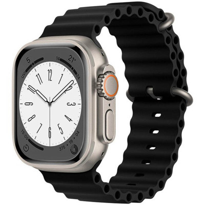 Ремінець Hoco WA12 для Apple Watch  38/40/41mm (2 - Black)