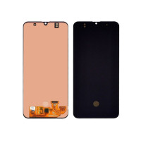 Дисплей для Samsung A307 Galaxy A30S (2019) з чорним тачскріном з OLED