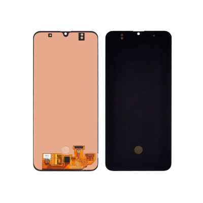 Дисплей для Samsung A307 Galaxy A30S (2019) з чорним тачскріном з OLED