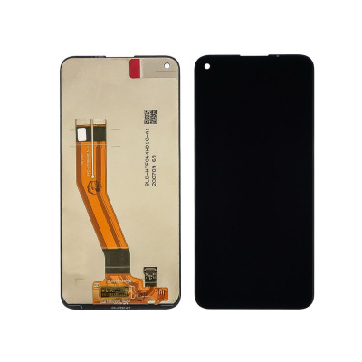 Дисплей для Samsung A115/ M115 Galaxy A11 (2020)/ M11 (2020) з чорним тачскріном