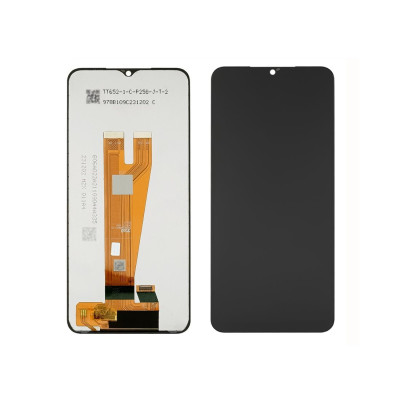 Дисплей для Samsung A045F Galaxy A04 (2022) з чорним тачскріном Service Pack