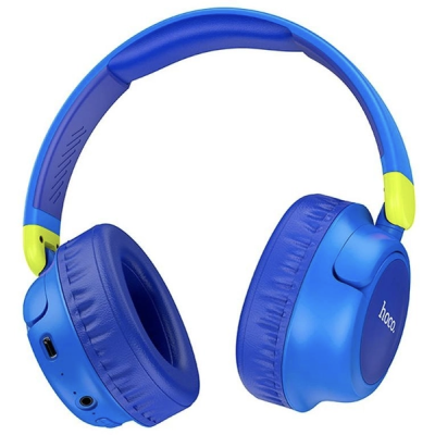 Повнорозмірні накладні навушники Hoco W43 Blue