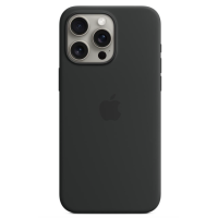 Чохол Silicone Case Full Protective для Apple iPhone 15 Pro Max (6.7") (Black)