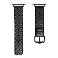 Ремінець шкіряний Hoco WA18 з класичною защіпкою для Apple Watch 38/40/41mm (Black)