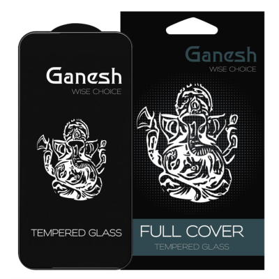 Захисне скло Ganesh (Full Cover) для Apple iPhone 15 (6.1") (Чорний)