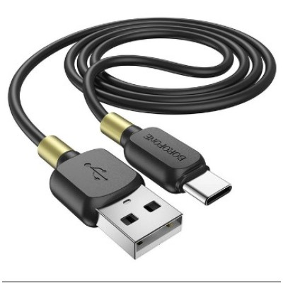 Кабель Borofone BX59 USB - Type-C (3A/1м) Black