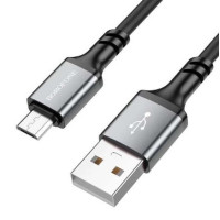 Кабель Borofone BX83 USB - MicroUSB (2.4A/1м) Black