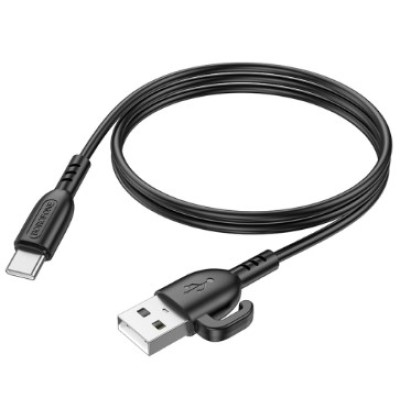 Кабель Borofone BX91 USB - Type-C (3A/1м) Black