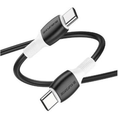 Кабель Borofone BX84 Type-C - Type-C 60W Black