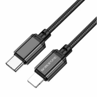 Кабель Borofone BX87 Type-C - Lightning (PD20W/3A/1м) Black