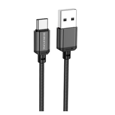 Кабель Borofone BX87 USB - Type-C (2.4A/1м) Black