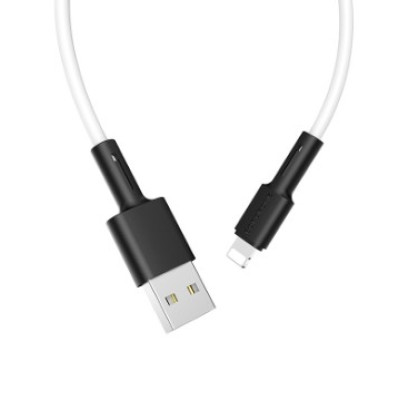 Кабель Borofone BX31 USB - Lightning (2.4A/1м) White