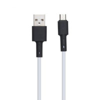 Кабель Borofone BX31 USB - MicroUSB (2.4A/1м) White