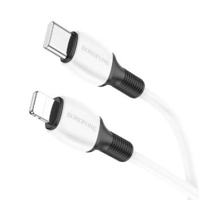 Кабель Borofone BX84 Type-C - Lightning 20W White